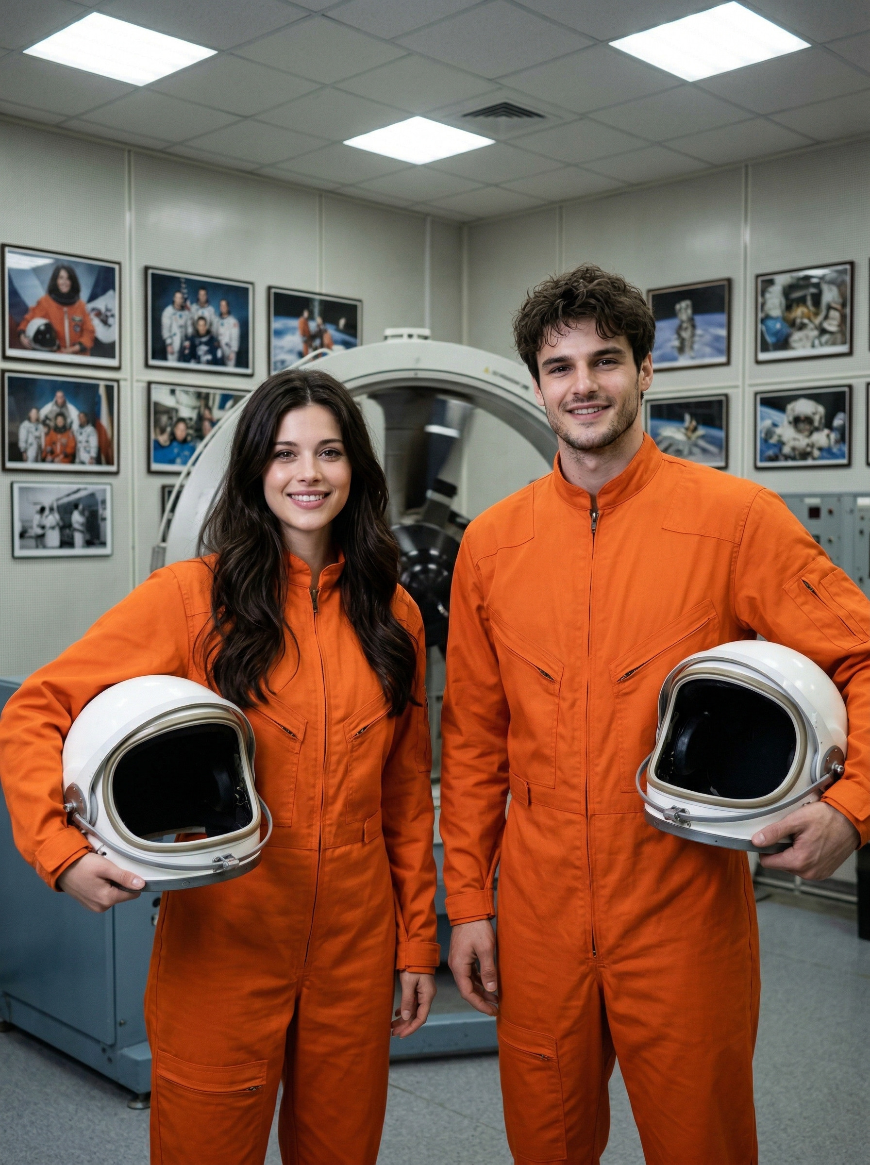 Тренировка перед стартом в центре подготовки