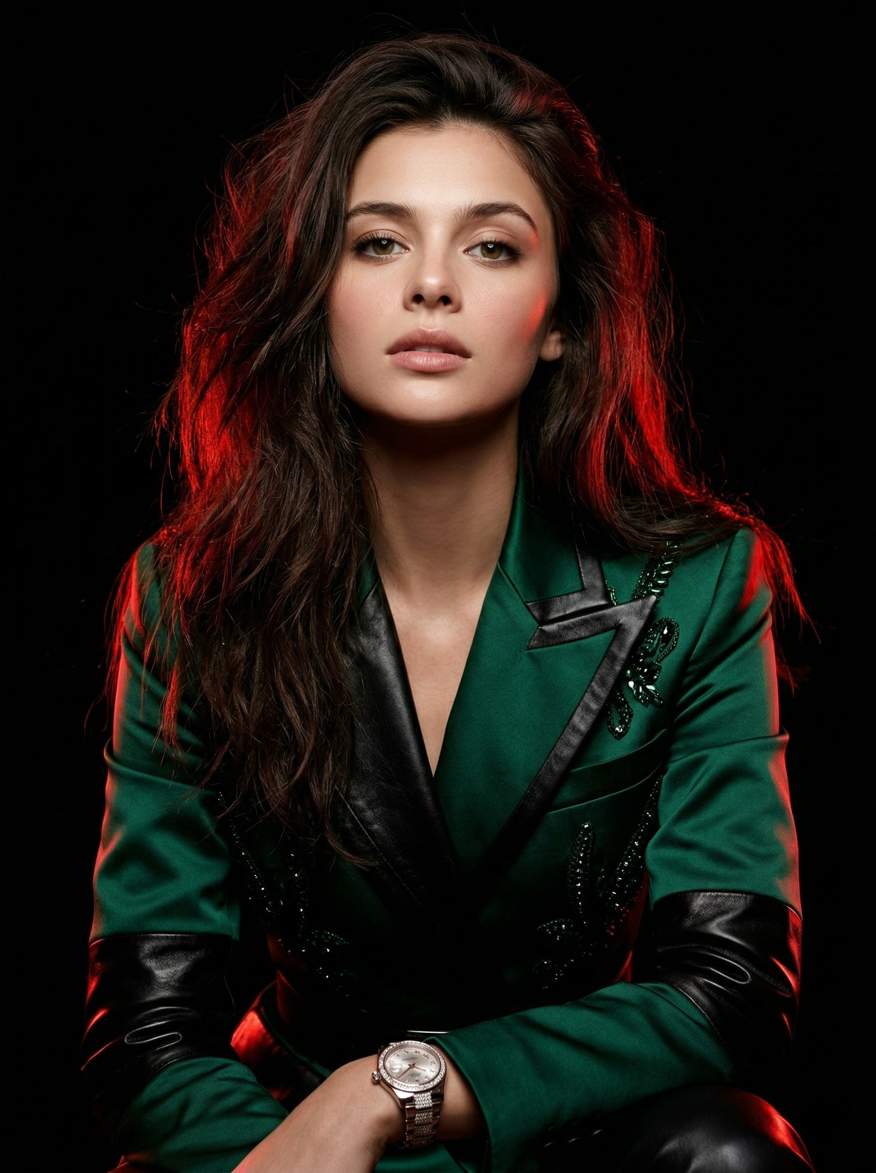 Гламурный портрет в стиле Vogue