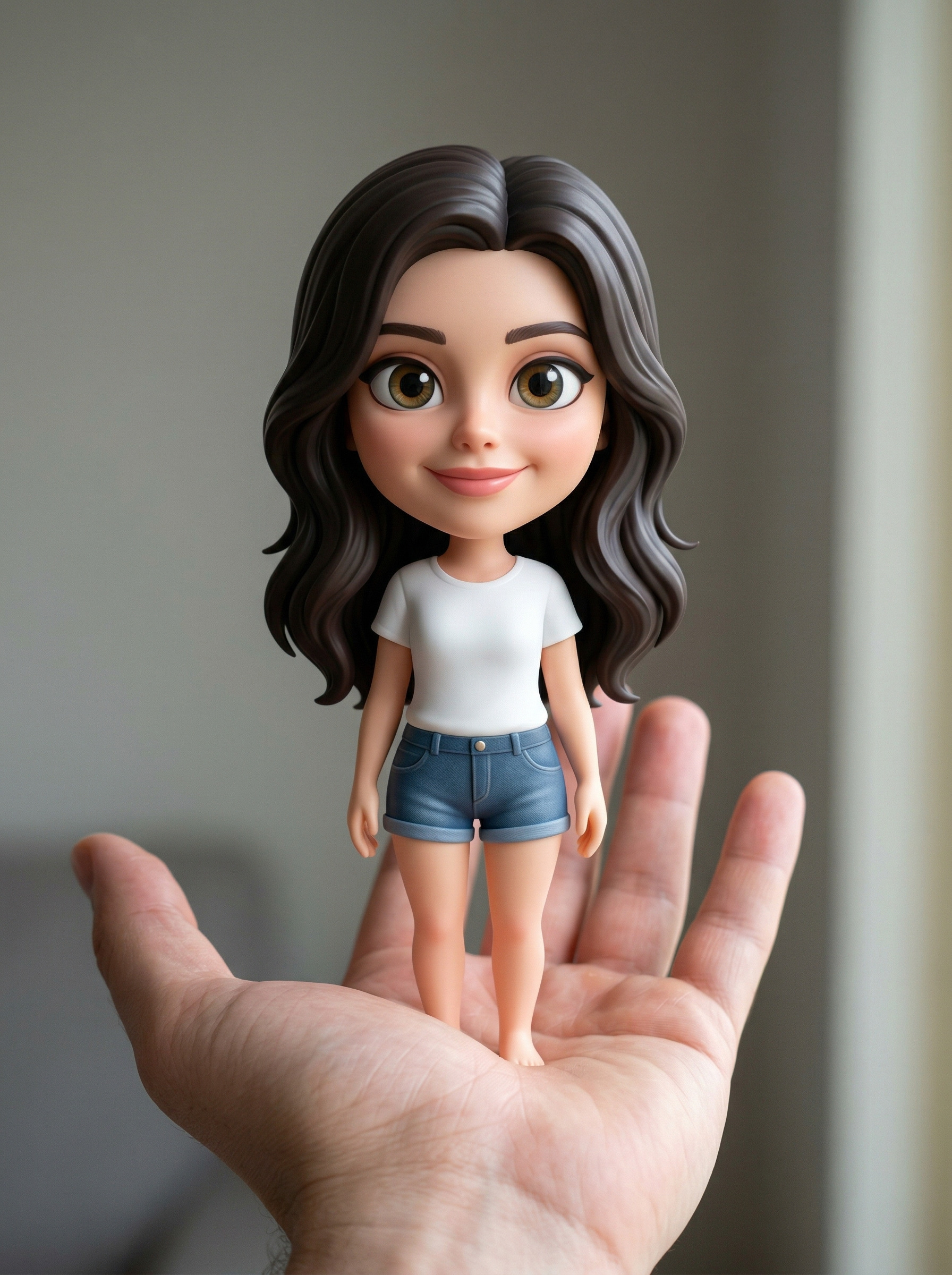 Мини-версия себя на ладони