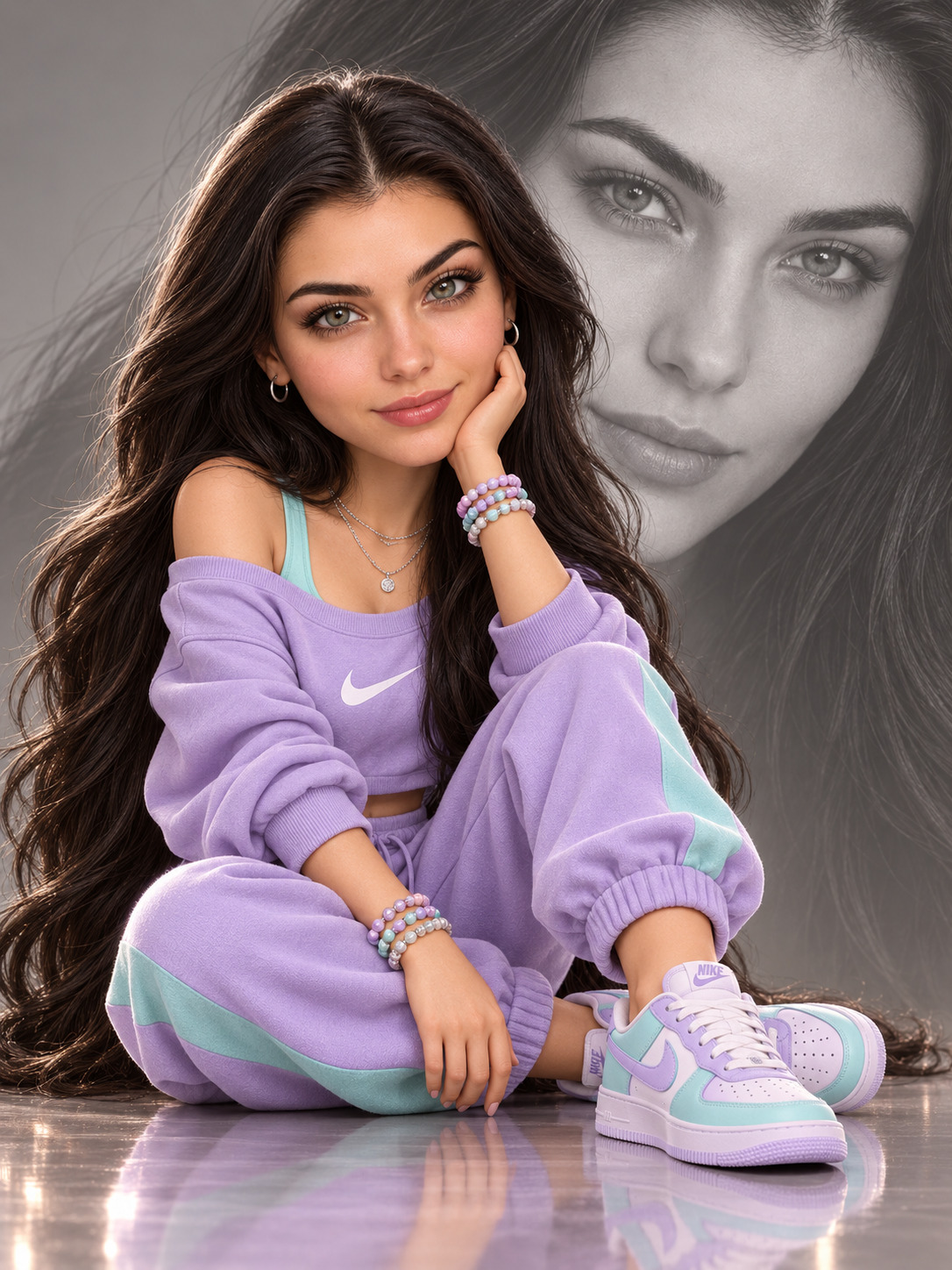 Гламурная кукла в стиле chibi