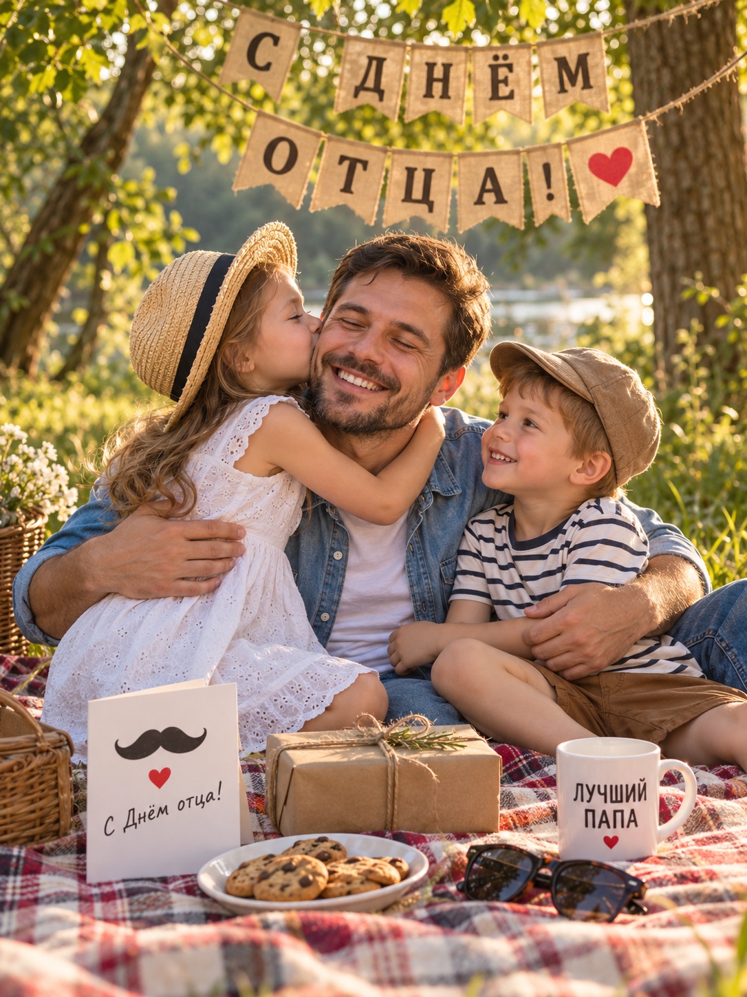 Праздничный пикник с папой