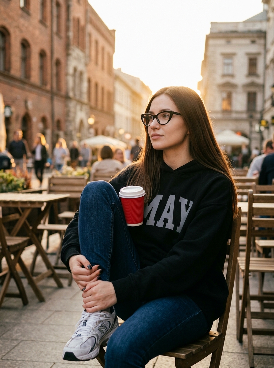 Кофе на закатной террасе